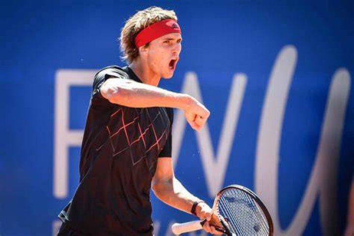 Alexander Zverev celebrations