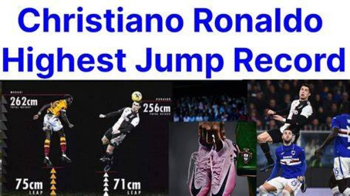 Cristiano Ronaldo Vertical Jump Height Compared To Other Athletes